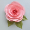 Rose paper flower