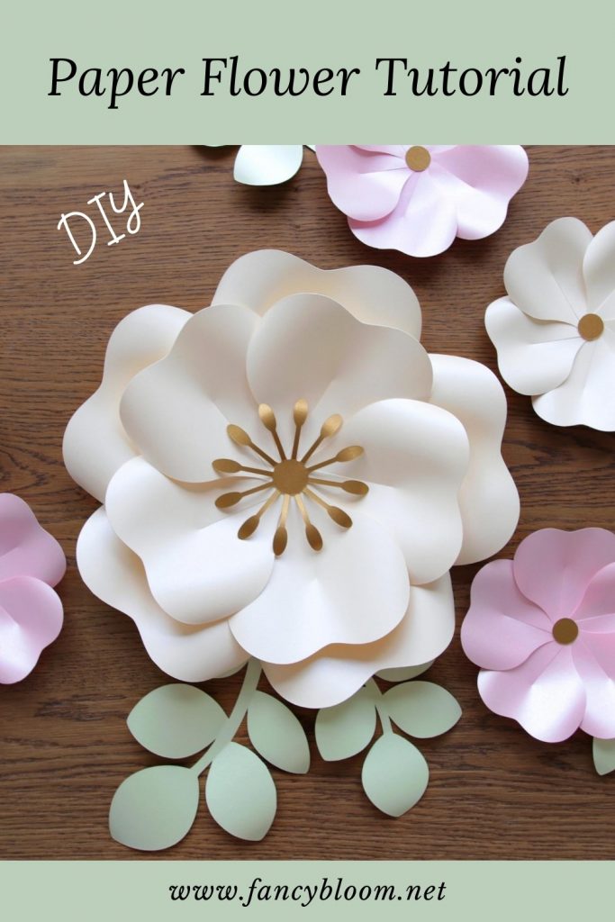 How to make easy DIY giant paper flowers  Paper flowers, Handmade flowers  tutorial, Giant paper flowers diy