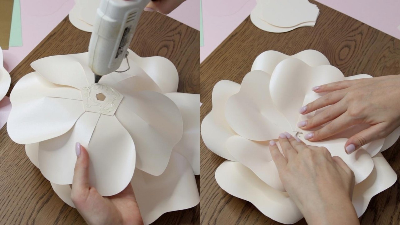 Paper flower tutorial