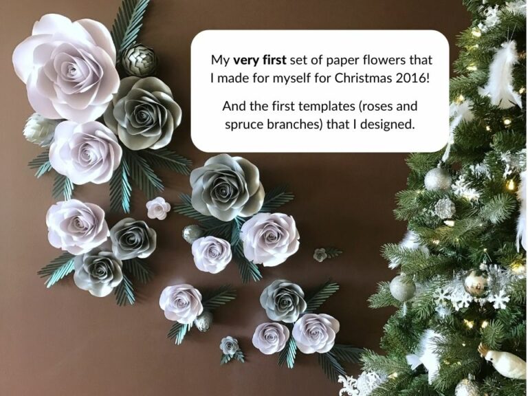 How I Started My Paper Flower Business FancyBloom's Story