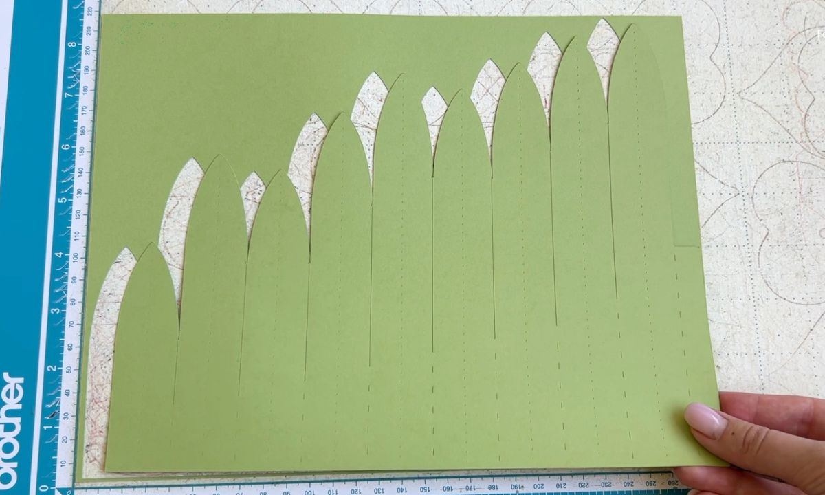 Paper Tropical Leaf, How To Make Tropical Leaf, Paper Leaves Cutting, DIY