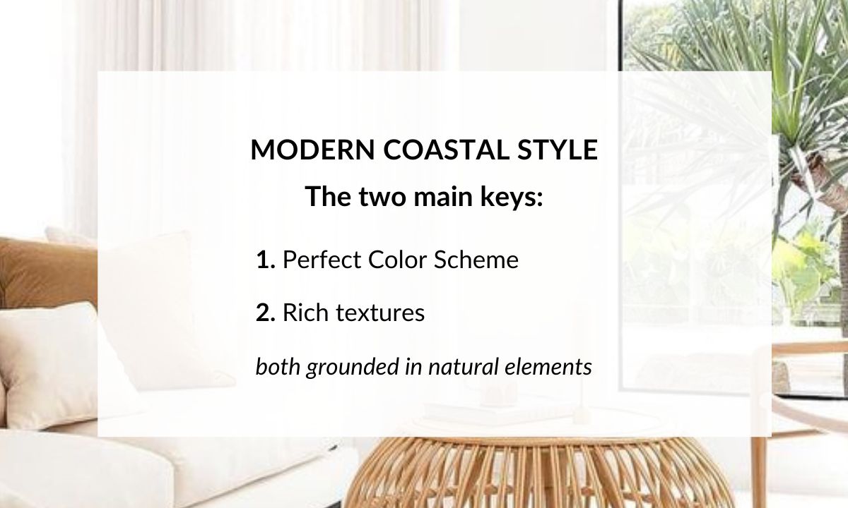 coastal interior design characteristics
