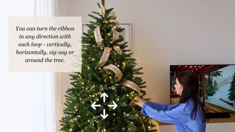 How To Put Ribbon On A Christmas Tree Like A Pro: Easy Tips And ...