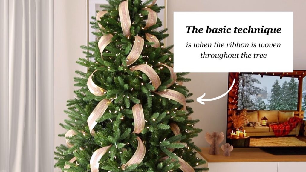 How To Put Ribbon On A Christmas Tree Like A Pro: Easy Tips And