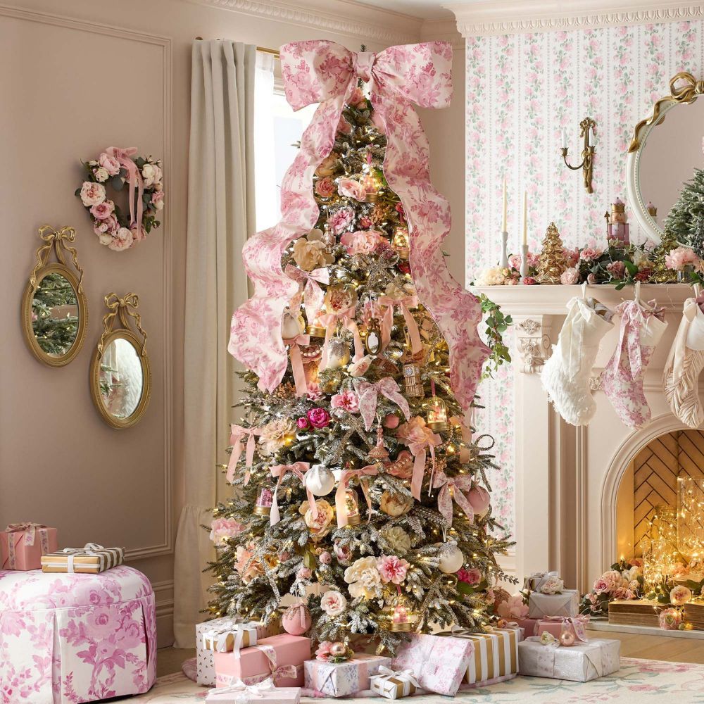 Top 2025 Christmas Decor Trends You’ll Want to Try This Season 17 pink Christmas tree