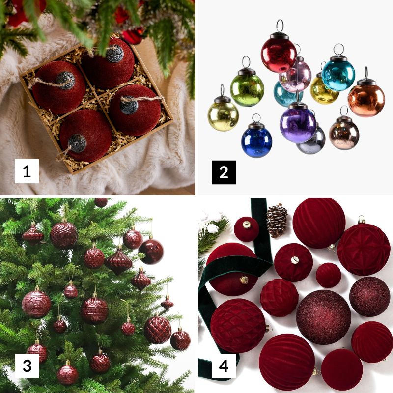 Top 2025 Christmas Decor Trends You’ll Want to Try This Season 9 Jewel tone Christmas ornaments
