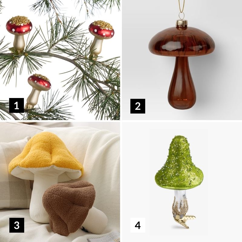 Top 2025 Christmas Decor Trends You’ll Want to Try This Season 32 Mushroom Christmas Decor